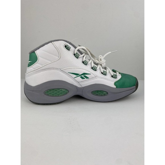 Reebok Question Mid \'Philadelphia‎ Eagles\' Green/White FZ3993 Men\'s sz. 12 main image 5